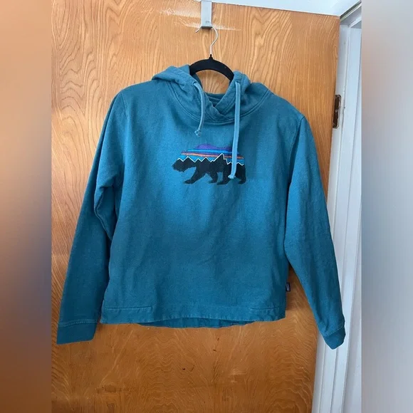 Patagonia Fitz Roy Bear Uprisal Hoodie M - Picture 2 of 8